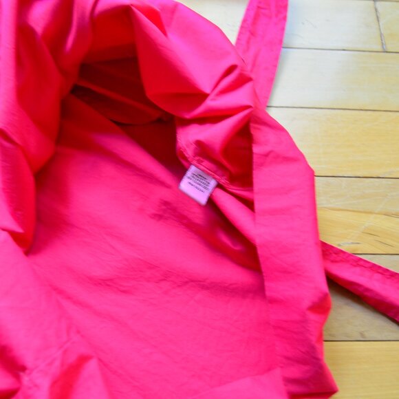 ELIZA J New York Size 14 Ruffle Chest Shift Dress Party Evening Wear Tie Waist - Picture 8 of 13